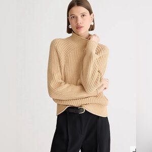 J. Crew Relaxed Rollneck Sweater, Size Small.